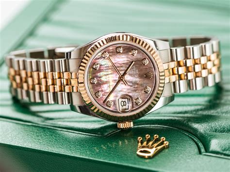 rolex 31mm rosegold stahl